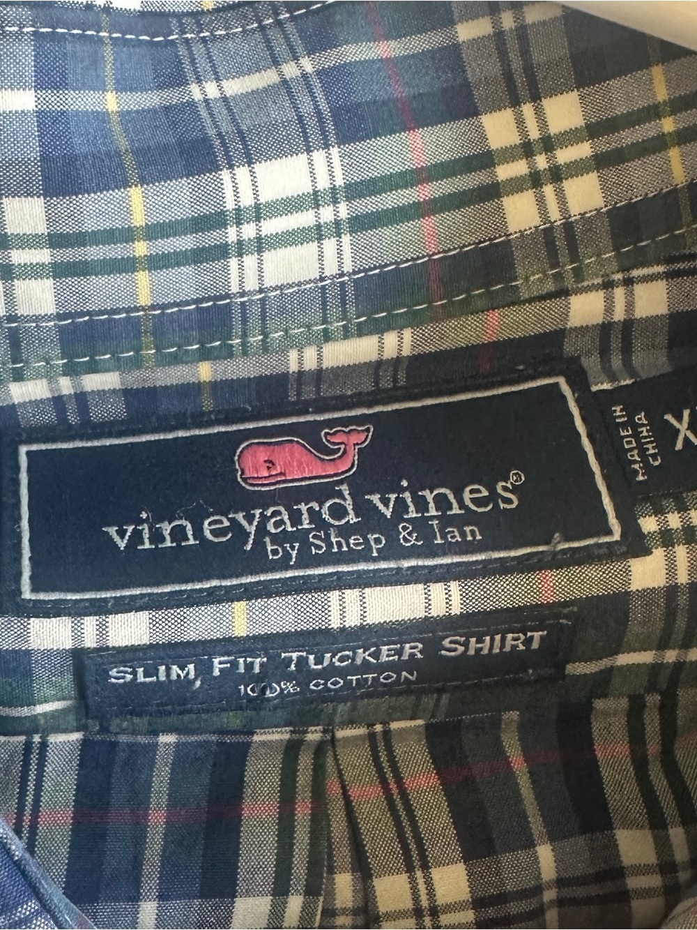 Vineyard Vines Tucker Slim Fit 100% Cotton Button Down Shirt, XL - Picture 4 of 6